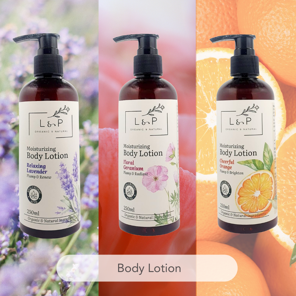 Body Lotion with Hyaluronic Acid, L&P Organic Natural