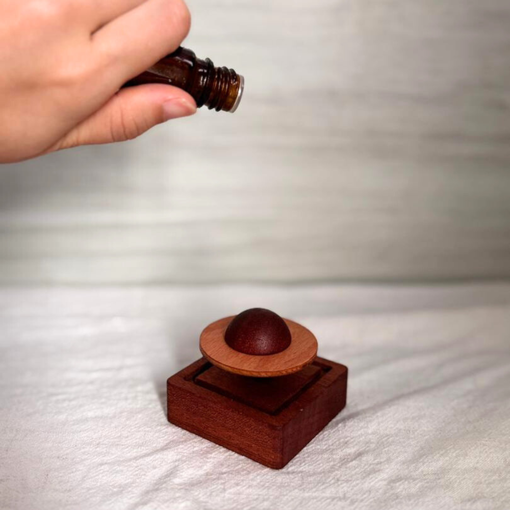 Aromatherapy Planet Wooden Diffuser Set, L&P Organic Natural