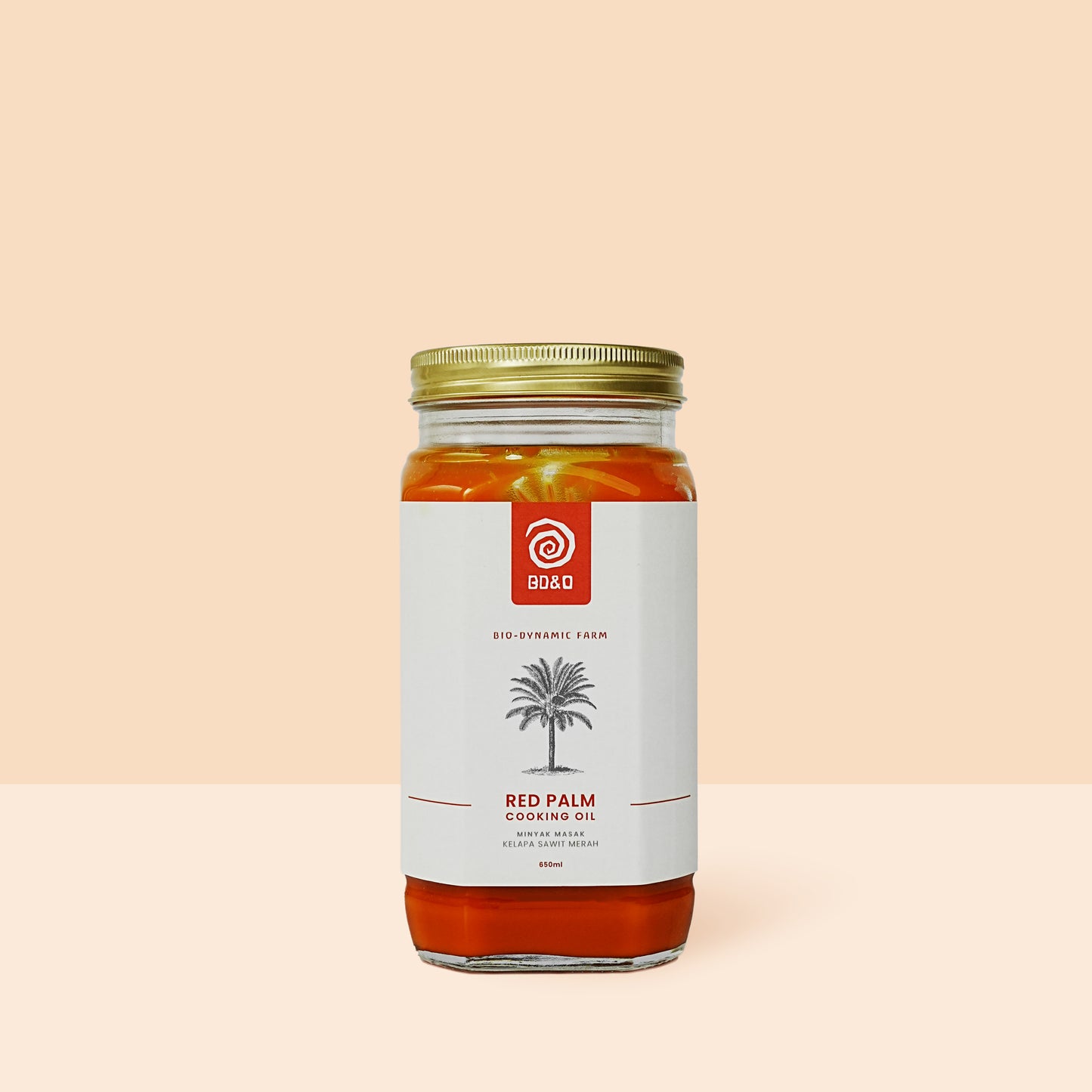 Red Palm Cooking Oil, BD&O, Biodynamic, Organic, Raw, Unrefined
