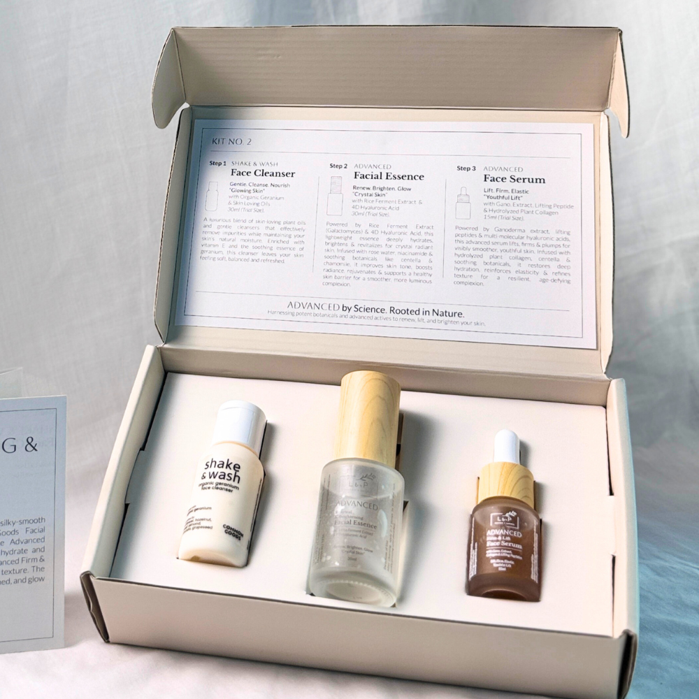 Discovery Kit 2, Brightening & Smooth, L&P Organic Natural