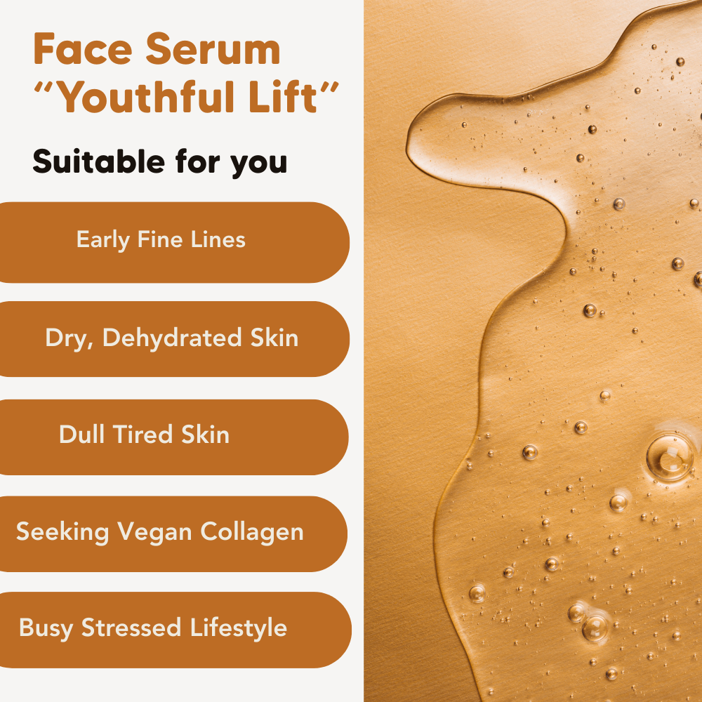 Face Serum, Firm & Lift, with Ganoderma, 30ml, L&P Organic Natural Advanced