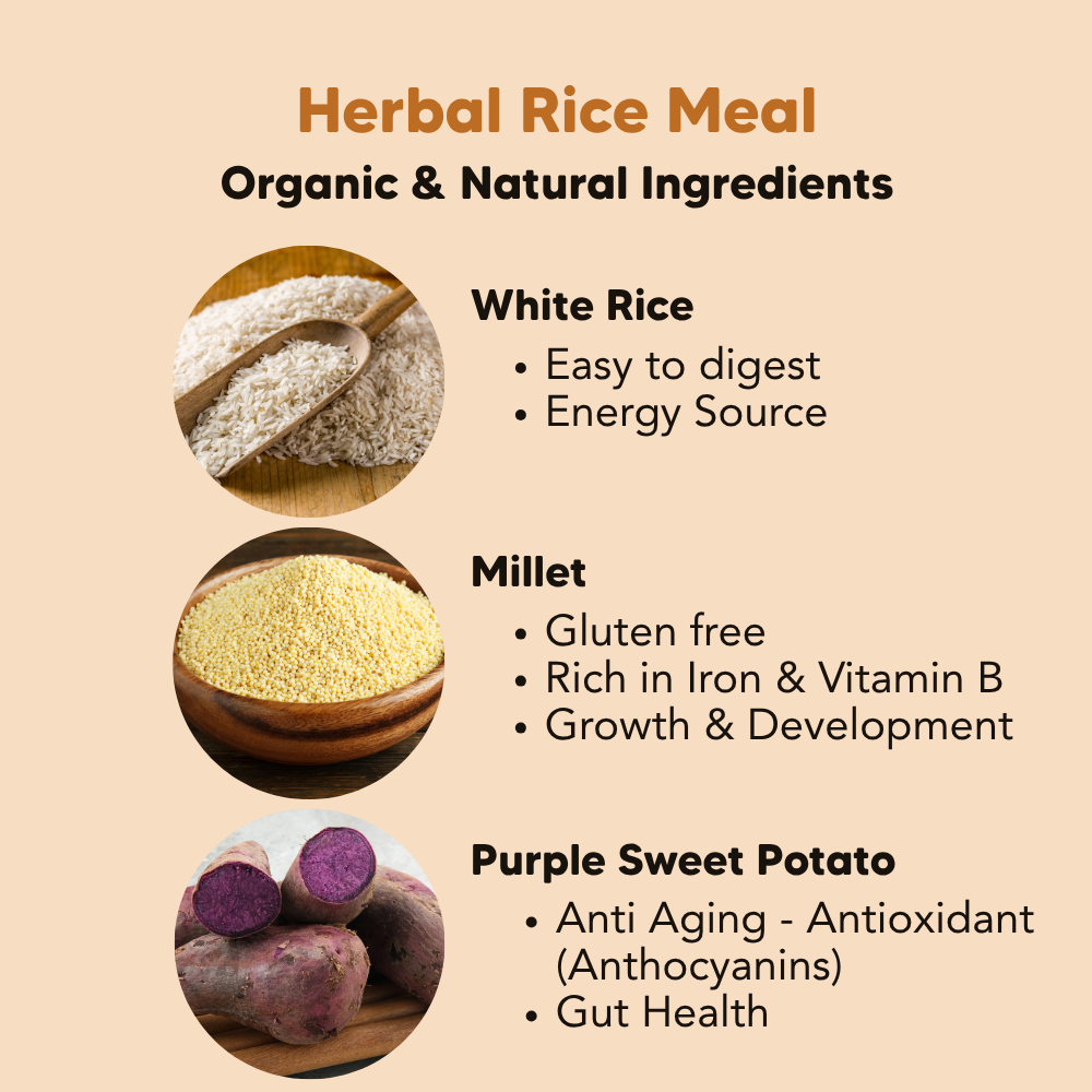 Nourishing Herbal Veggie Meal, 600g, Common Goods, Malaysia