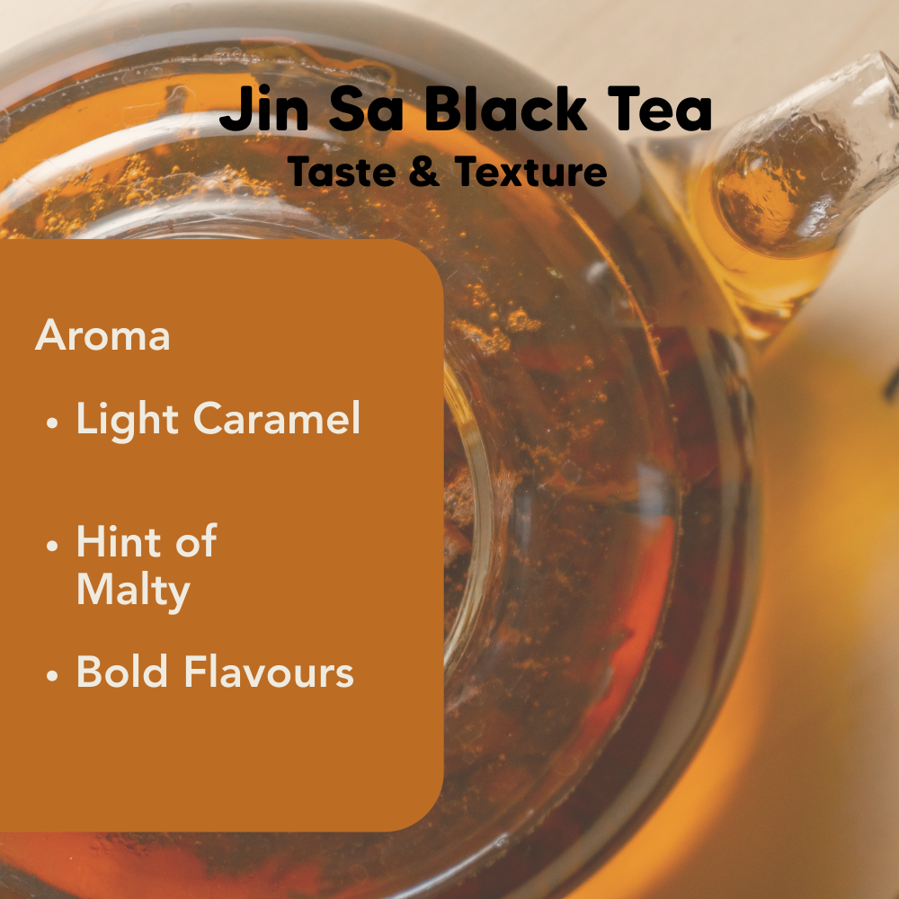 Jin Sa Black Tea, 50g, Biodynamic