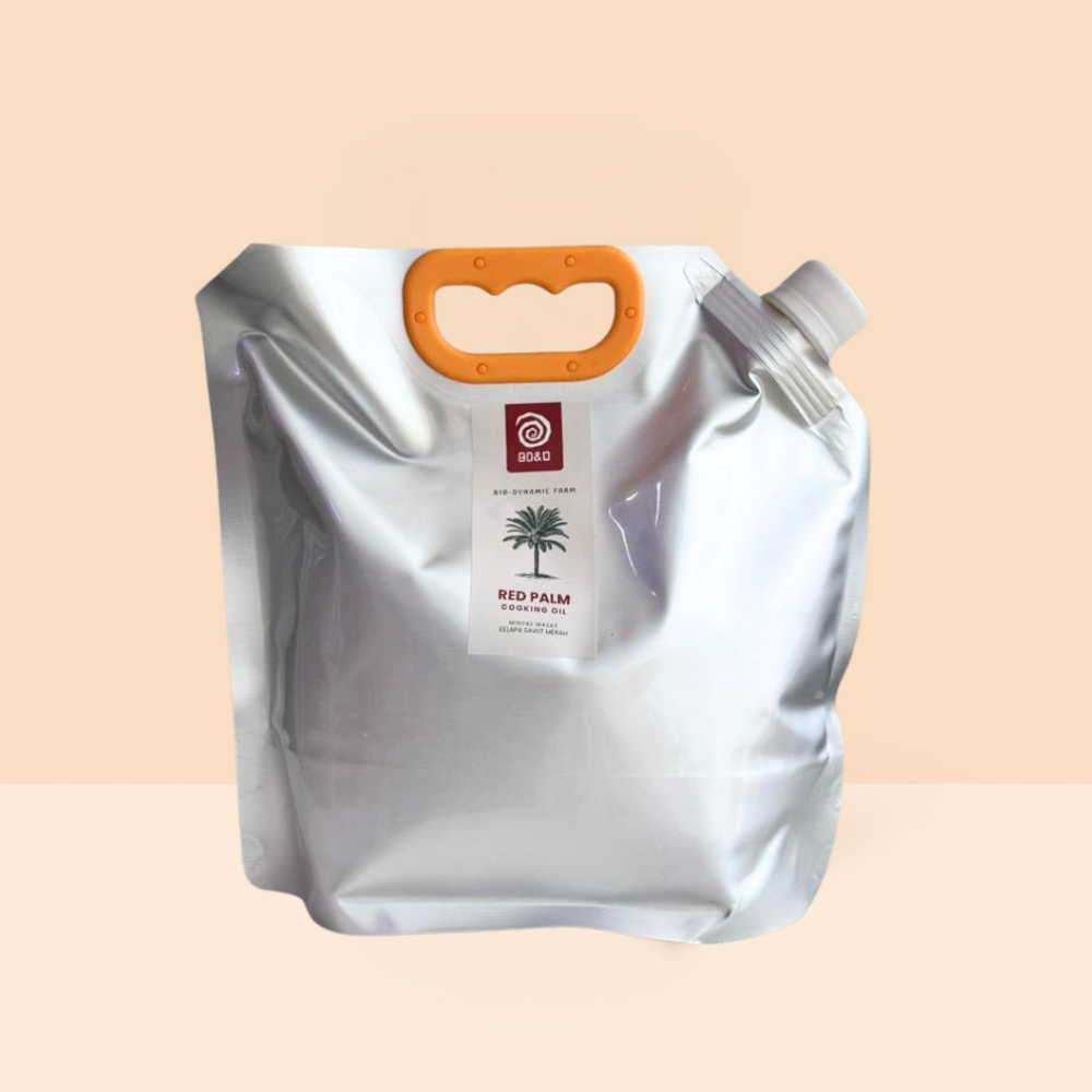 Red Palm Cooking Oil, BD&O, Biodynamic, Organic, Raw, Unrefined