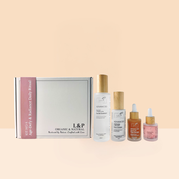 Kit 4, Age Defy & Radiance Ritual, L&P Organic Natural
