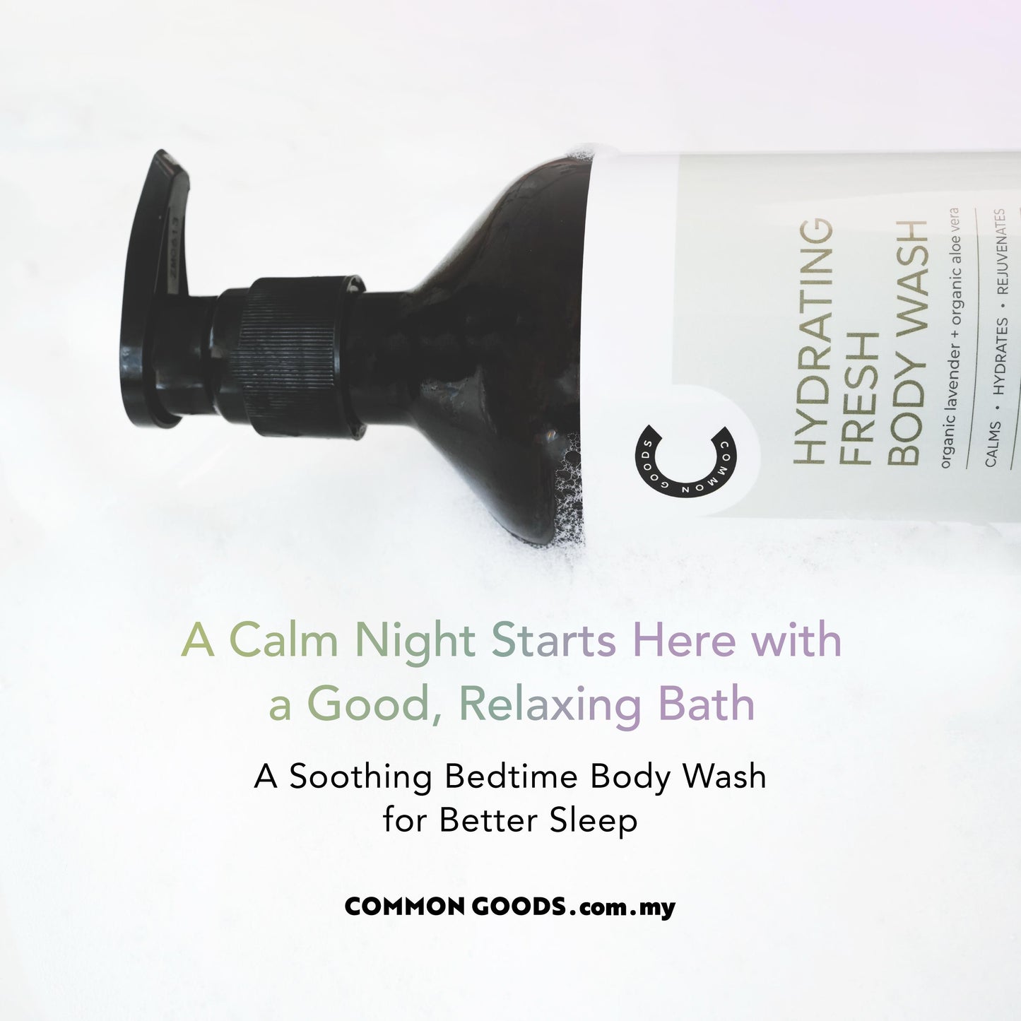 Hydrating Fresh Body Wash (Lavender), 500ml, Common Goods