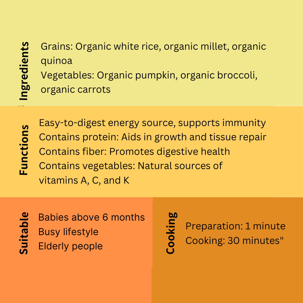 Organic Baby Meal, 600g, Common Goods, Malaysia