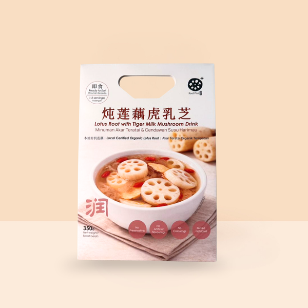 Root Plus Lotus Root Tiger Milk Mushroom Drink 350g