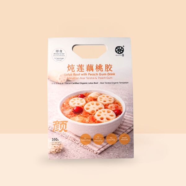Root Plus Lotus Root Peach Gum, 350g