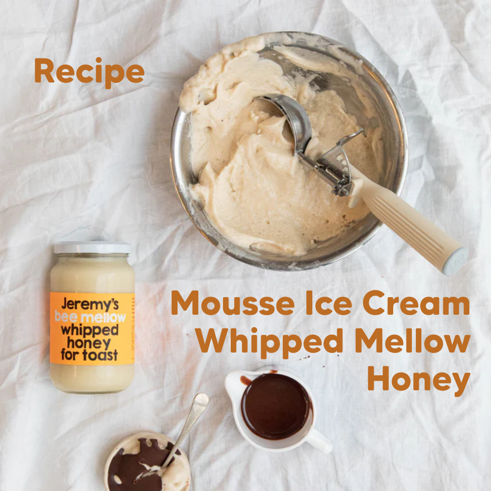 Mellow Whipped Honey, 480g, J.Friend & Co, Raw, Pure, Artisan, New Zealand