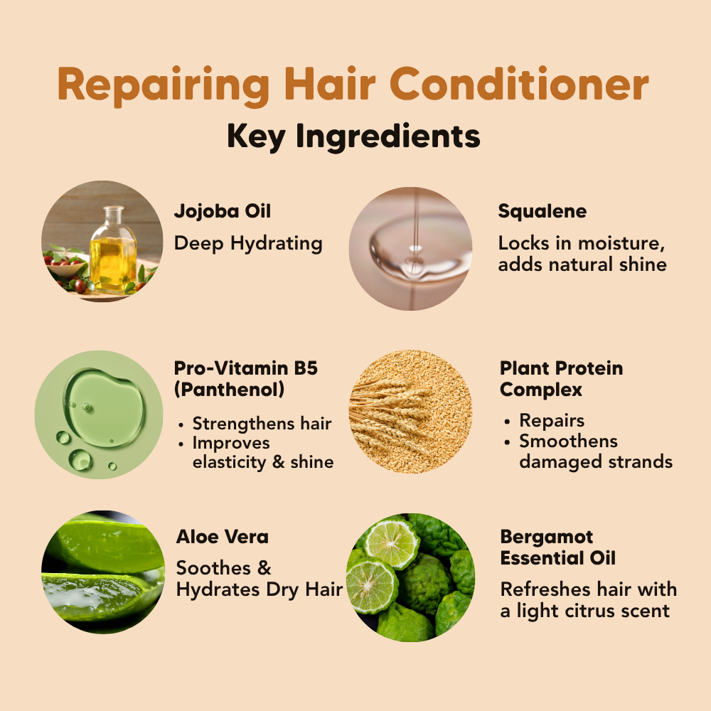 Common Goods Repairing Hair Conditioner with Bergamot, 500ml
