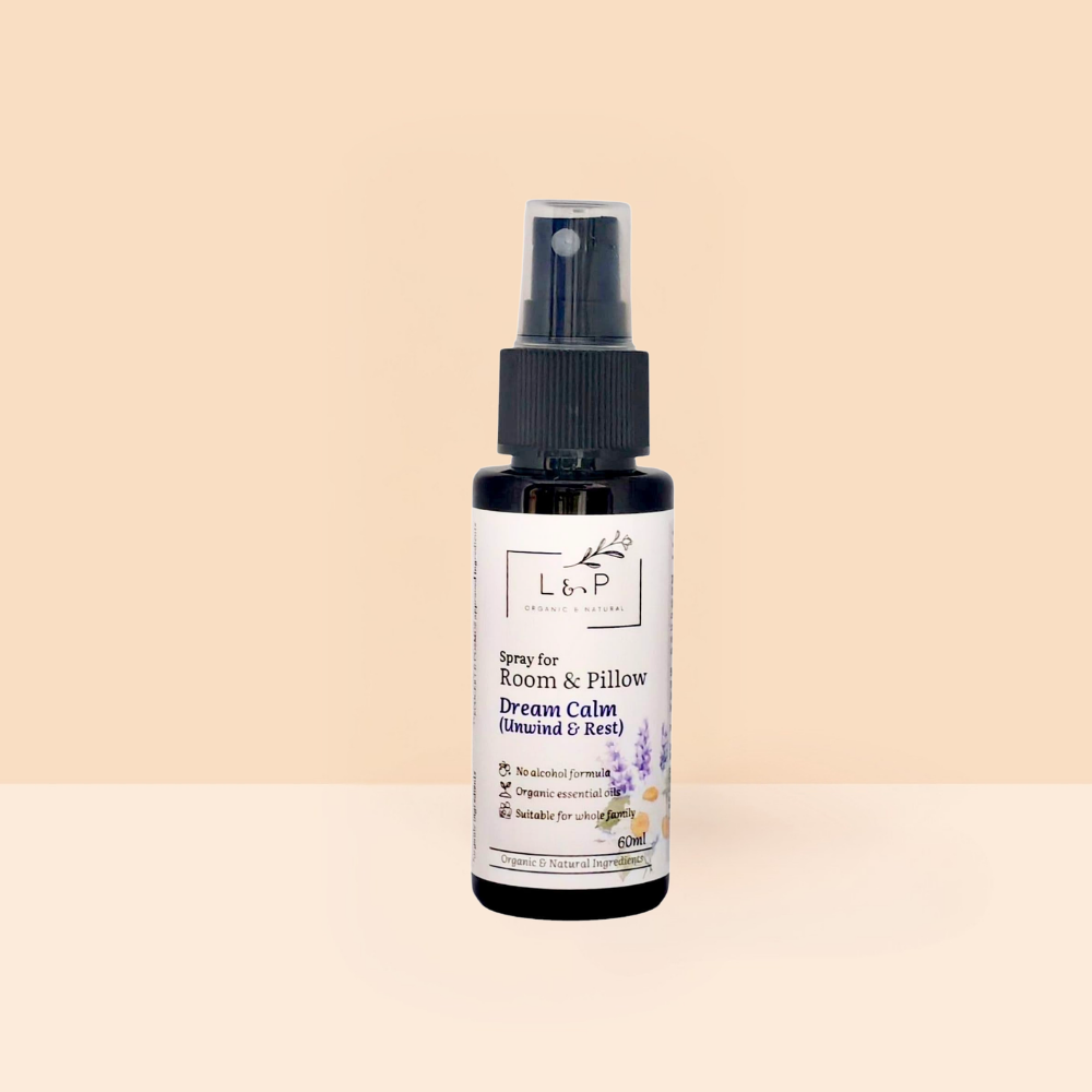 Room & Pillow Spray, Dream Calm, L&P Organic Natural