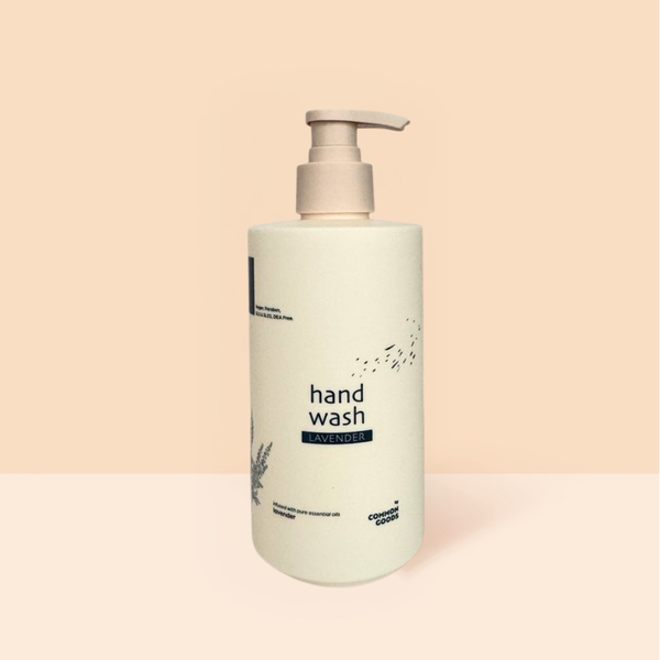 Handwash Lavender, Calming & Anti-bacterial, 450ml Common Goods