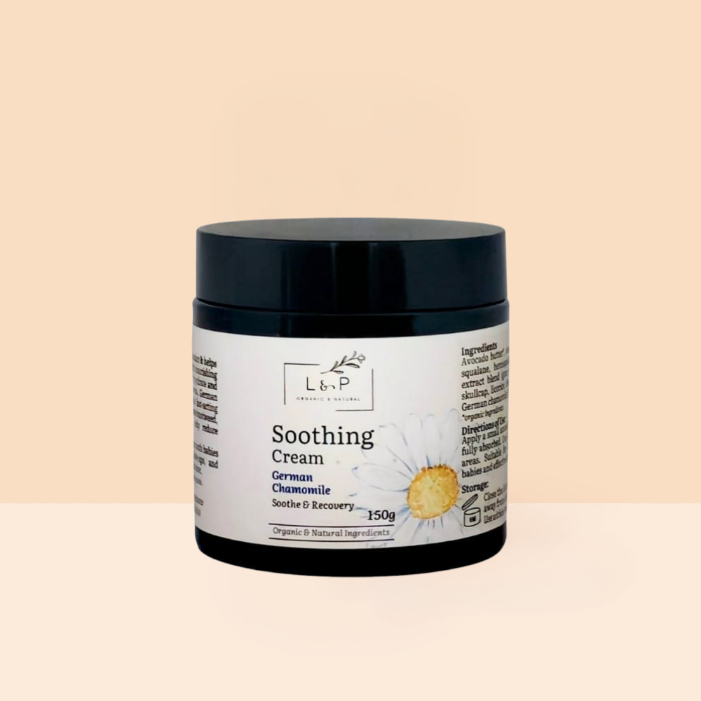 Soothing Cream, Eczema Repair, 150g L&P Organic Natural