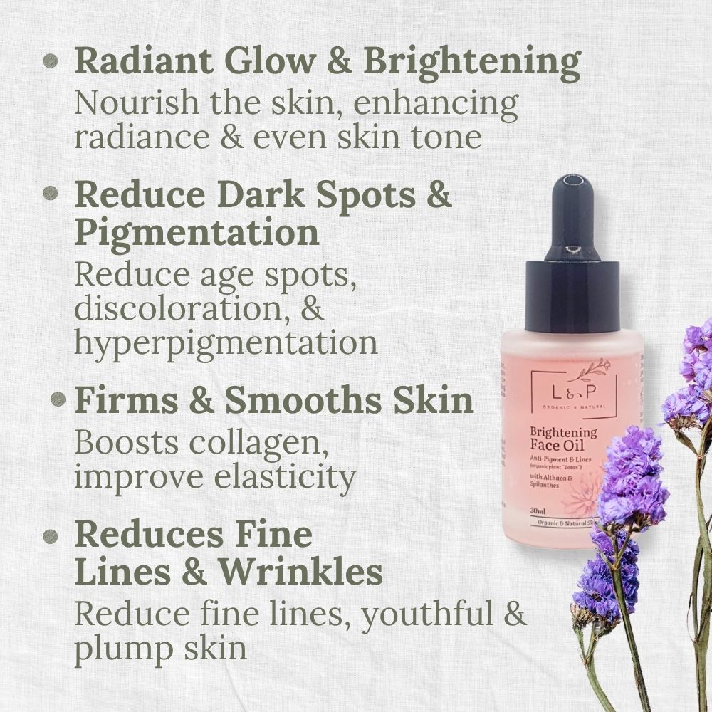 Brightening Face Oil with Sea Buckthorn Oil, L&P Organic & Natural, Malaysia