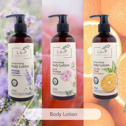 Body Lotion with Hyaluronic Acid, L&P Organic Natural