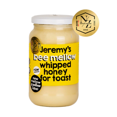 Mellow Whipped Honey, 480g, J.Friend & Co, Raw, Pure, Artisan, New Zealand