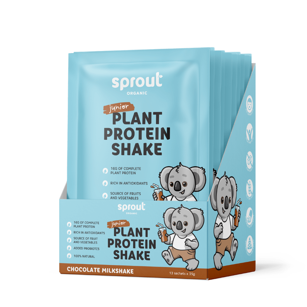 Junior Plant Protein Shake Sachets, Sprout Organic, Aus