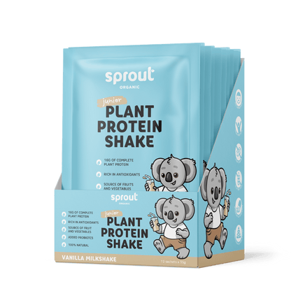 Junior Plant Protein Shake Sachets, Sprout Organic, Aus