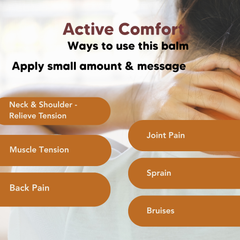 Muscle Rescue Balm Active Comfort 30g, L&P Organic Natural