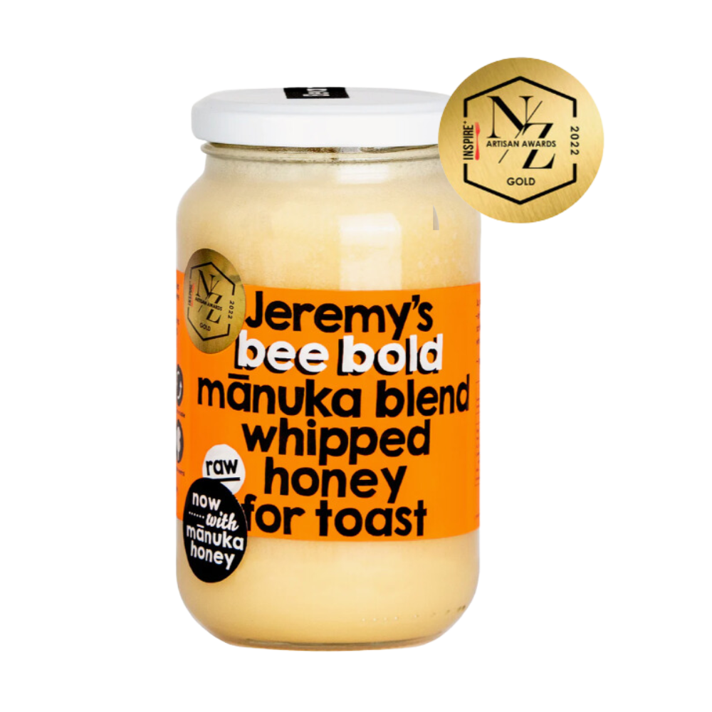 Bold Whipped Honey, 480g, J.Friend & Co, Raw, Pure, Artisan, New Zeala ...