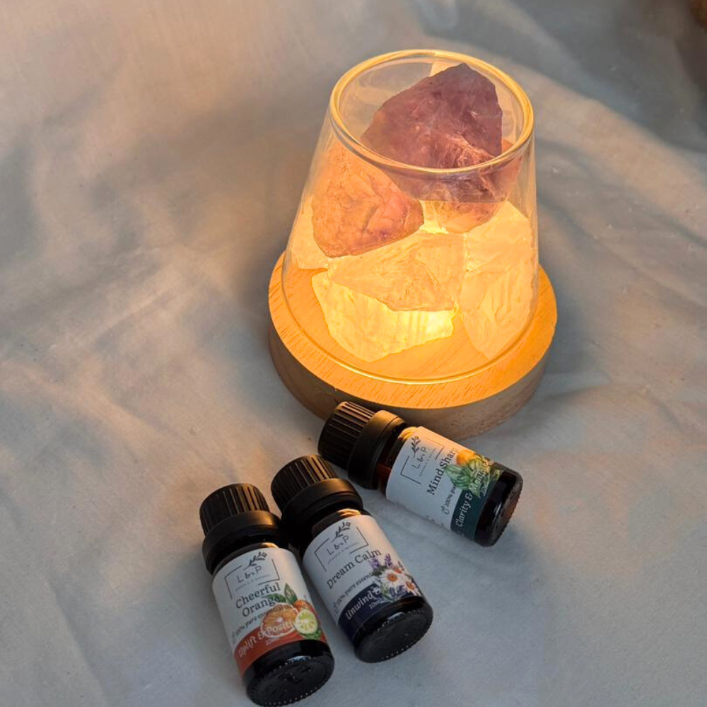 Aromatherapy Family Harmony Set, L&P Organic Natural