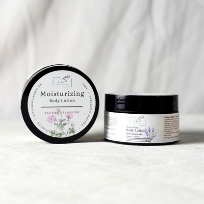 Moisturizing Lotion Set with Hyaluronic Acid, 100g x2, L&P Organic Natural