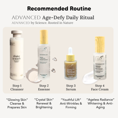 Face Serum, Firm & Lift, with Ganoderma, L&P Organic Natural Advanced