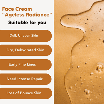 Face Cream with Bakuchiol, Brightening, Anti Aging, 50ml, L&P Organic Natural Advanced