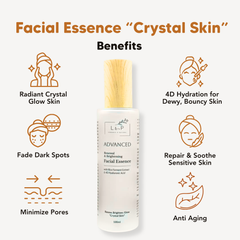 Facial Essence, Renewal & Brightening, L&P Organic Natural Advanced