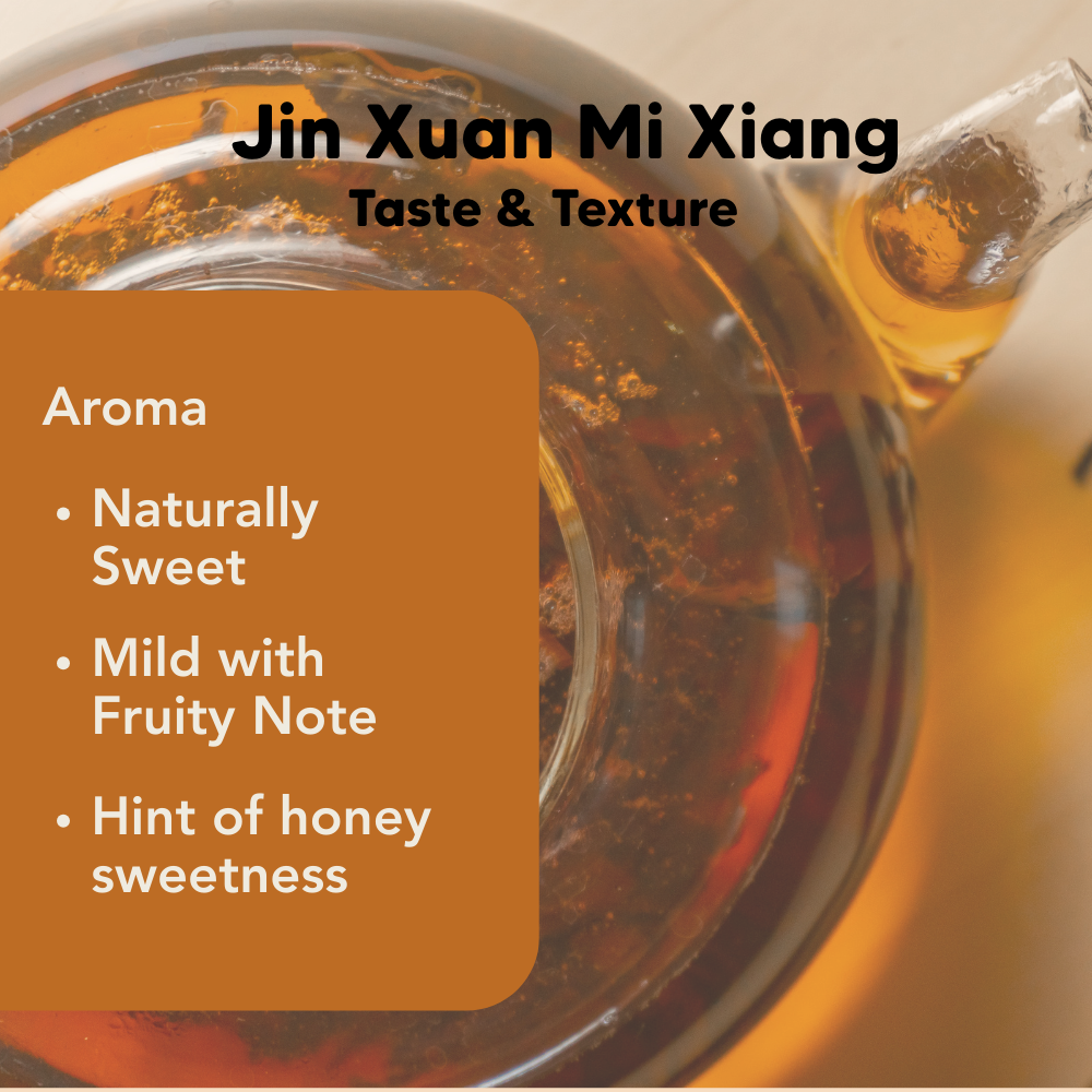 Jin Xuan Mi Xiang Black Tea, 50g, Biodynamic