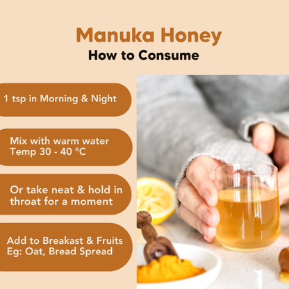 Manuka Honey, 160g, J.Friend & Co, Raw, Pure, Artisan, New Zealand
