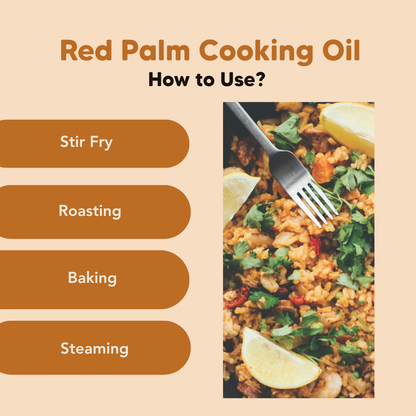 Red Palm Cooking Oil, BD&O, Biodynamic, Organic, Raw, Unrefined