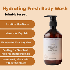 Hydrating Fresh Body Wash (Lavender), 500ml, Common Goods