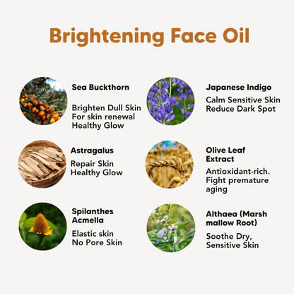 Brightening Face Oil with Sea Buckthorn Oil, L&P Organic & Natural, Malaysia