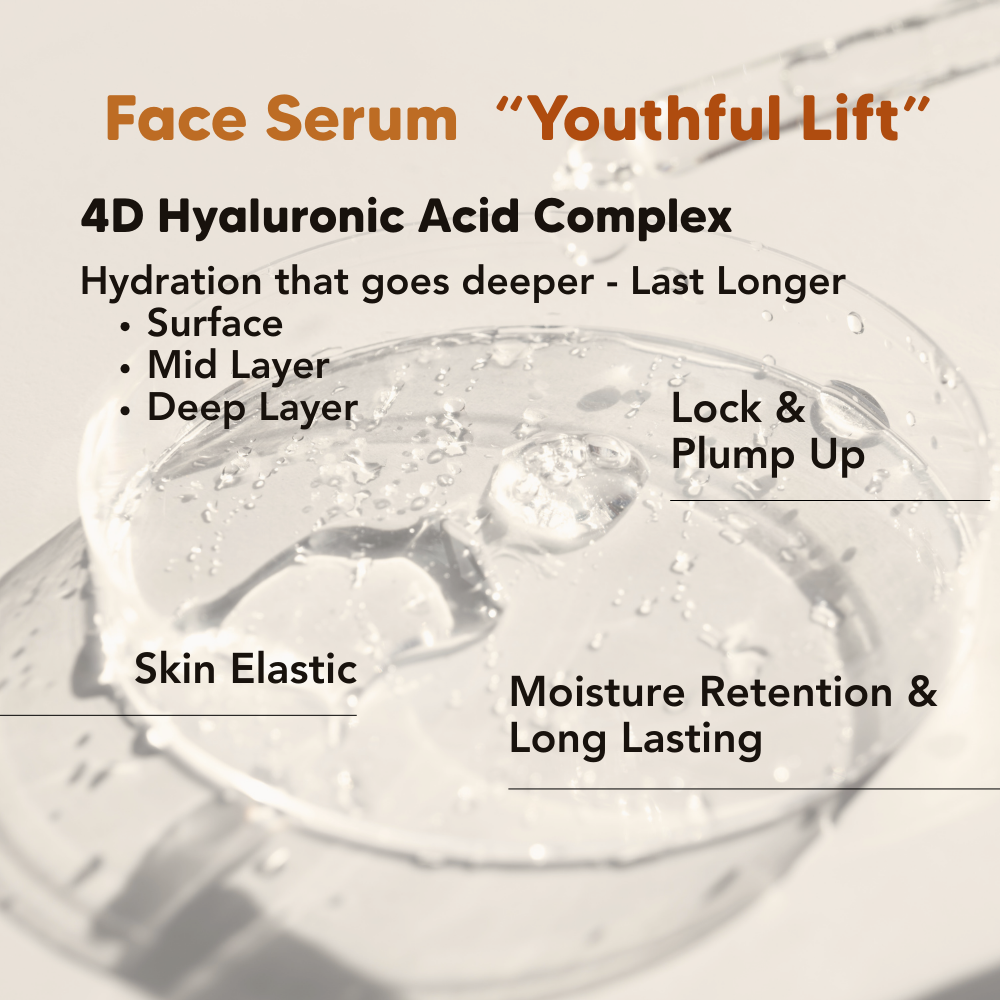 Face Serum, Firm & Lift, with Ganoderma, 30ml, L&P Organic Natural Advanced
