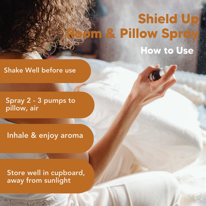 Common Goods Daily Immune Defense Set [Honey, Room Spray, Essential Oil, Sanitizer]