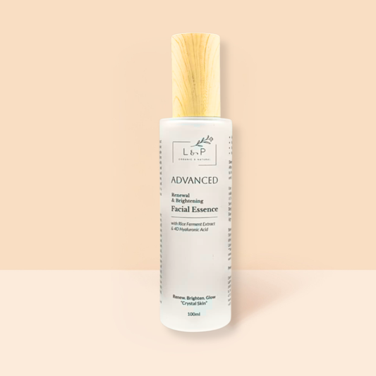 Facial Essence, Renewal & Brightening, 100ml, L&P Organic Natural Advanced