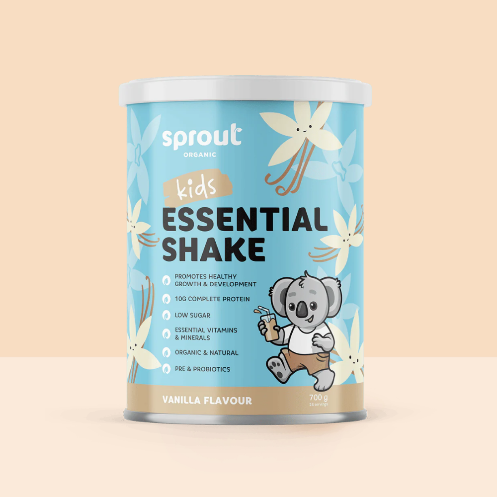Sprout Organic Essential Shake Vanilla, Kids Protein 700g