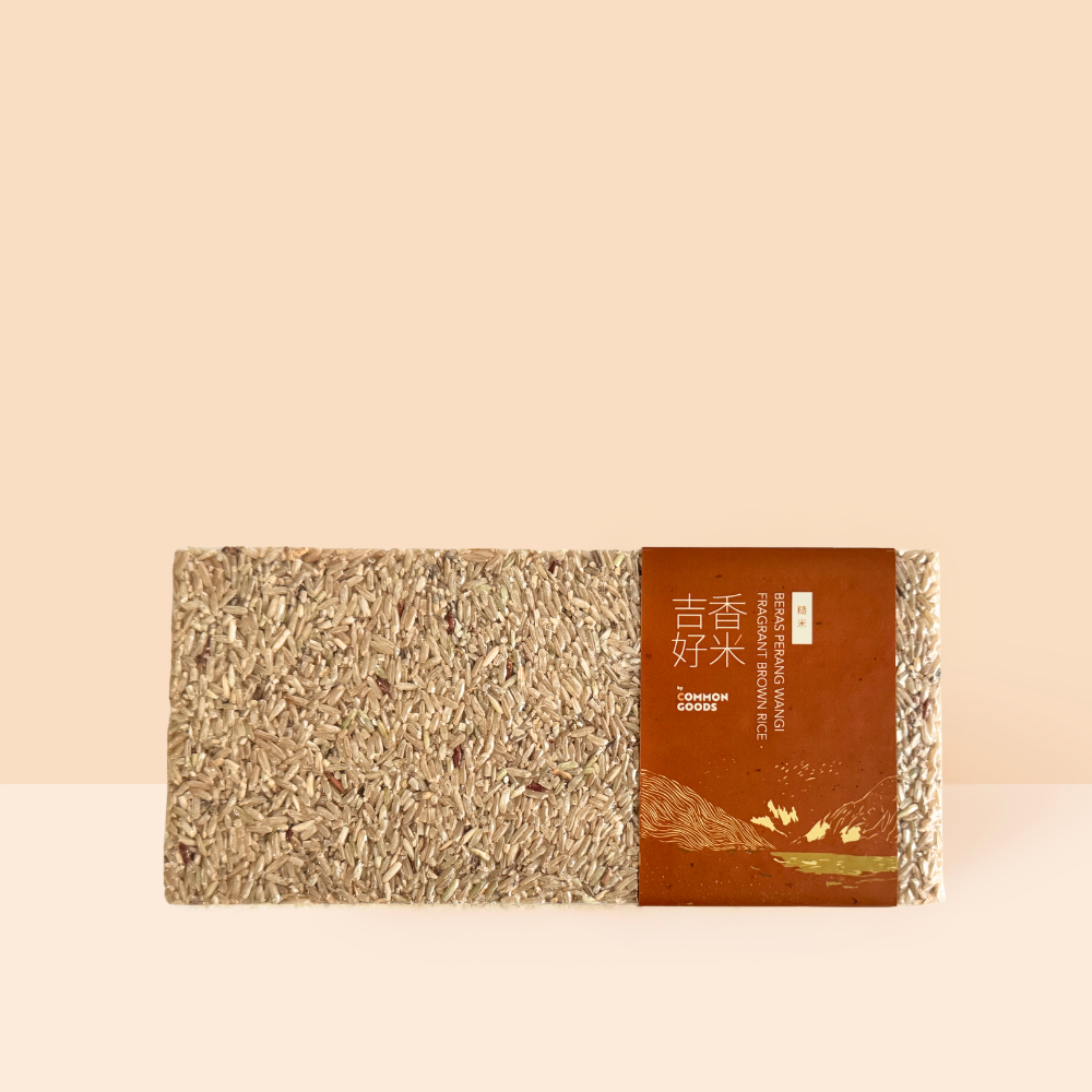 Local Fragrant Rice, Brown Rice, Common Goods Malaysia 吉香好米 糙米