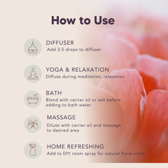 Organic Rose Geranium Essential Oil, L&P Organic Natural