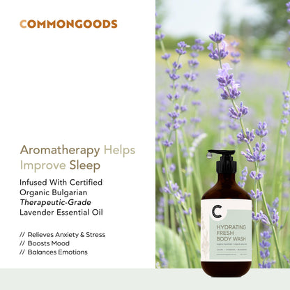 Hydrating Fresh Body Wash (Lavender), 500ml, Common Goods
