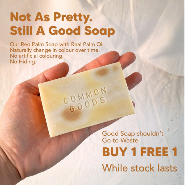 Sabun Handmade Soap, Red Palm Geranium Soap, 130g