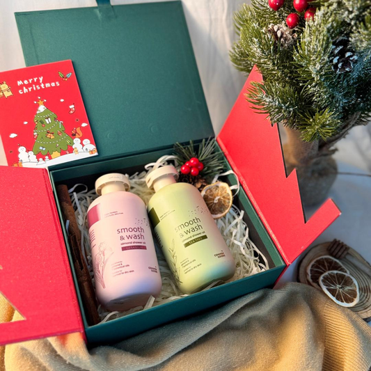 Almond Shower Oil Gift Set, Common Goods