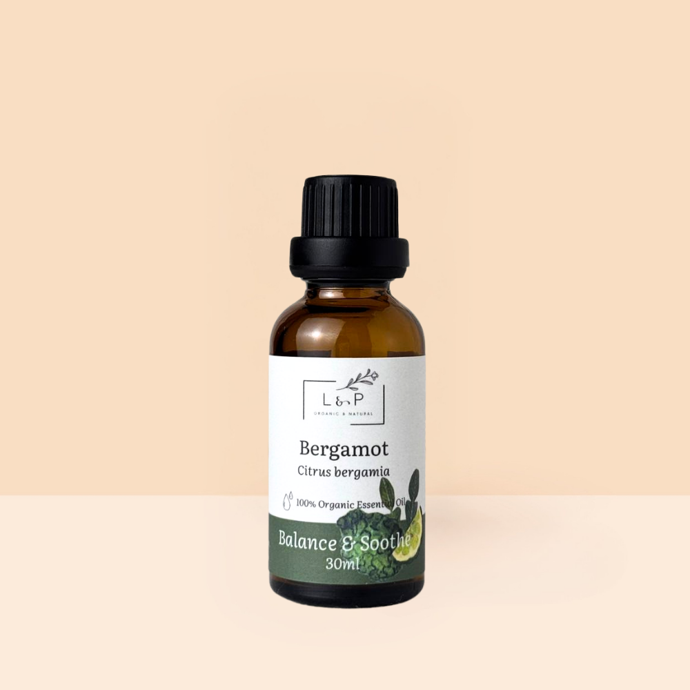 Organic Bergamot Essential Oil, L&P Organic Natural