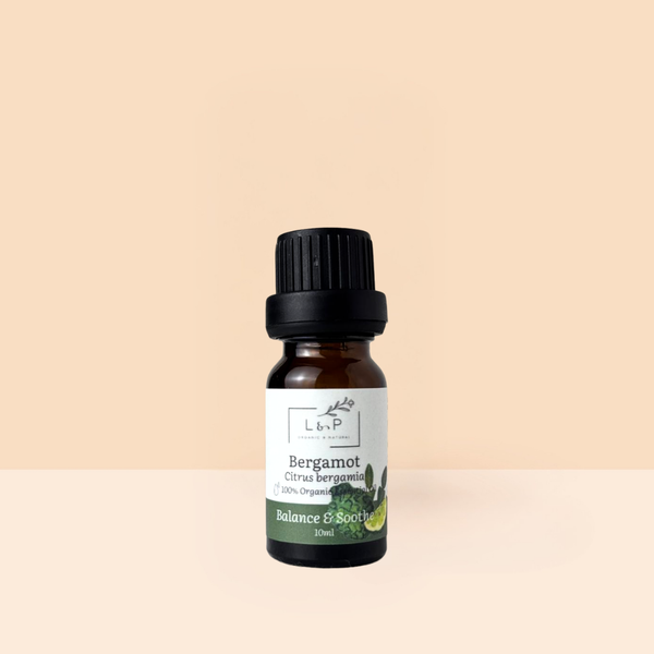 Organic Bergamot Essential Oil, L&P Organic Natural