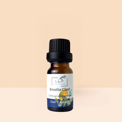 Breathe Clear, Organic Essential Oil Blend, L&P Organic Natural