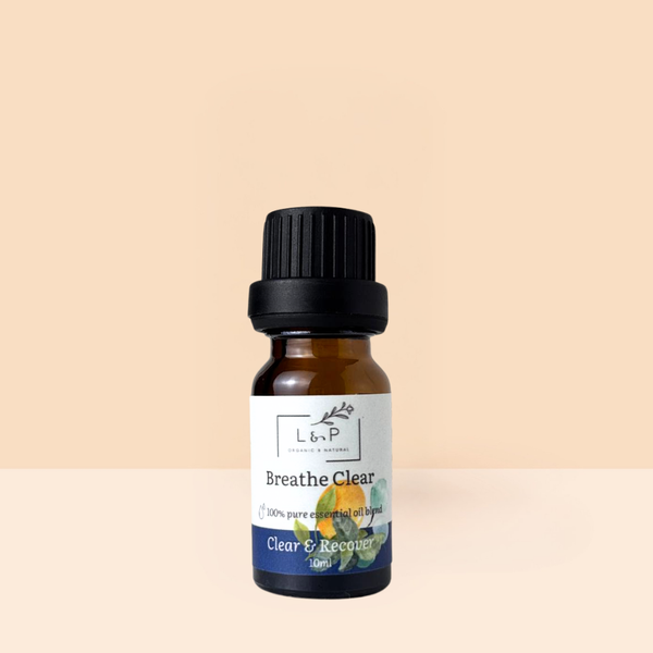 Breathe Clear, Organic Essential Oil Blend, L&P Organic Natural