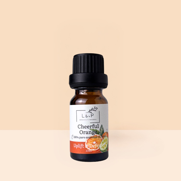 Cheerful Orange, Organic Essential Oil Blend, L&P Organic Natural