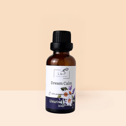 Dream Calm Organic Essential Oil Blend, L&P Organic Natural